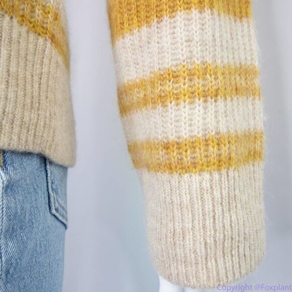 Madewell Space-Dyed Staley V-Neck Pullover Sweater, size S - Picture 9 of 15